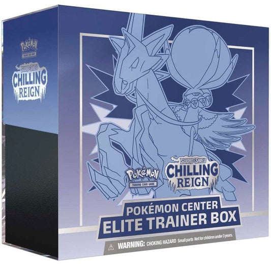 SWSH06: Chilling Reign Pokemon Center Elite Trainer Box [Ice Rider Calyrex]
