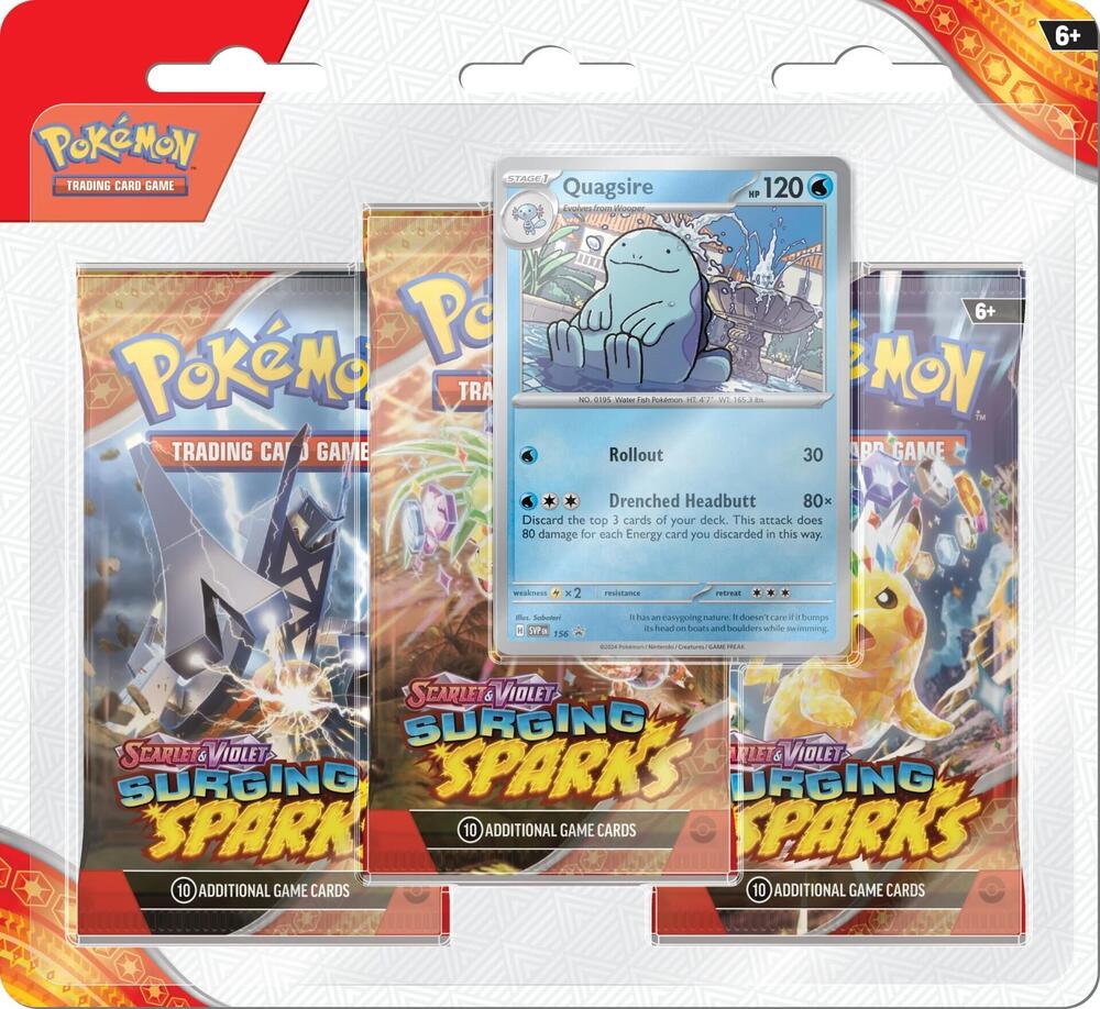 SV08: Surging Sparks 3 Pack Blisters