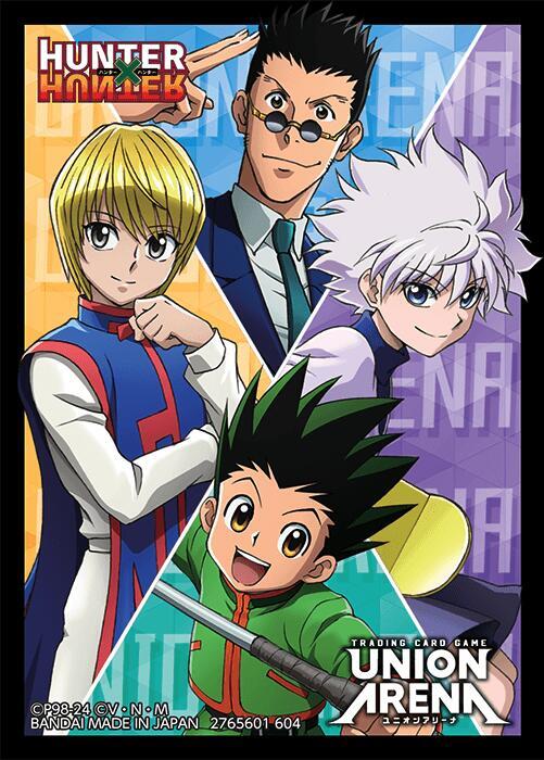 Union Arena Official Sleeves - BANDAI Card Games Fest 24-25 - HUNTER X HUNTER