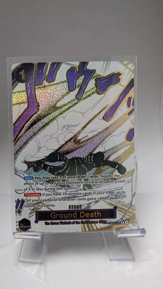 Ground Death OP14-096 Alternate Art EN // Near Mint // One Piece TCG Single