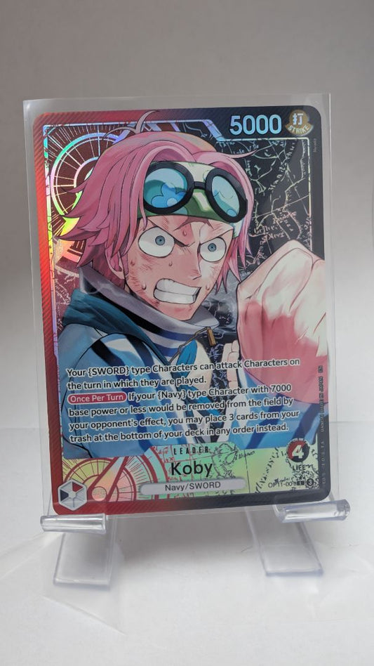 Koby OP11-001 Alternate Art EN // Near Mint // One Piece TCG Single