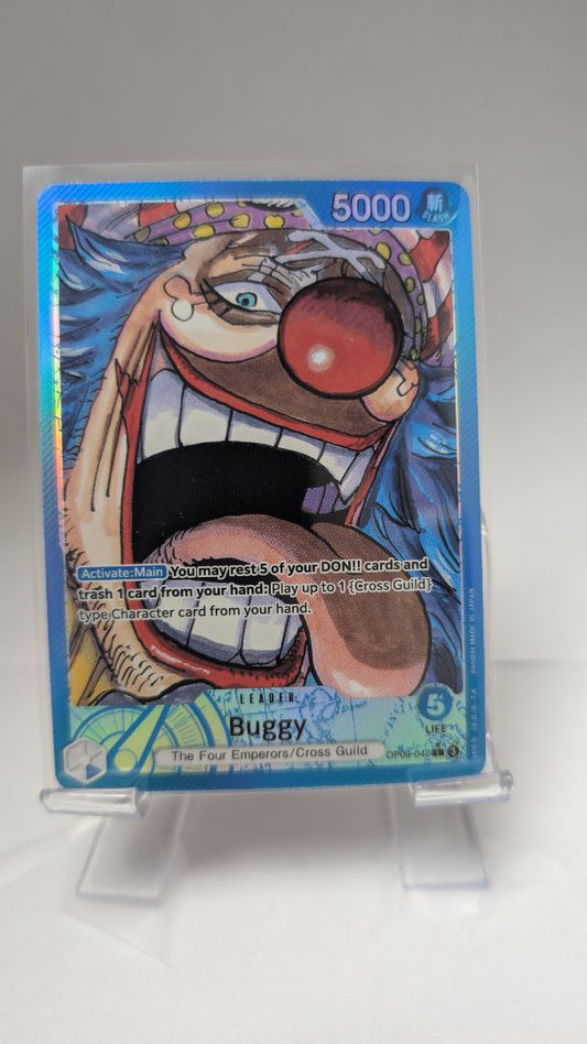 Buggy OP09-042 Parallel EN // Near Mint // One Piece TCG Single