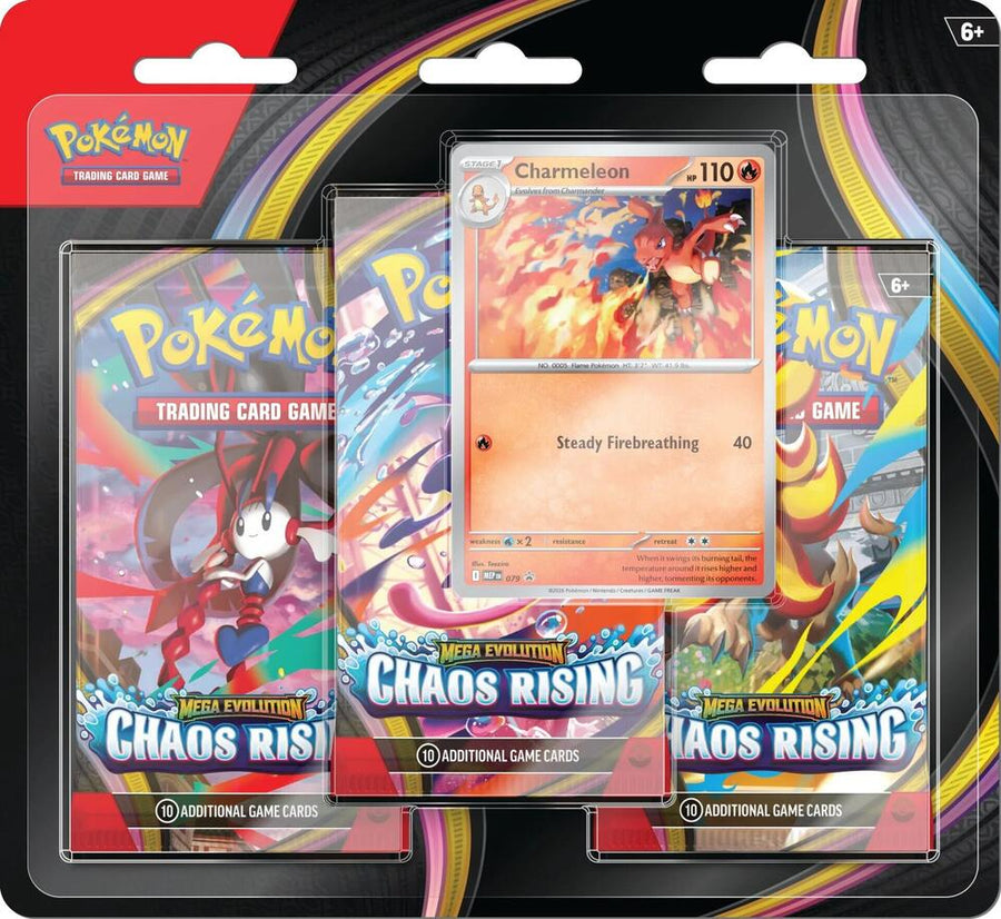 ME04: Chaos Rising (CRI) 3-Pack Blister [Charmeleon]
